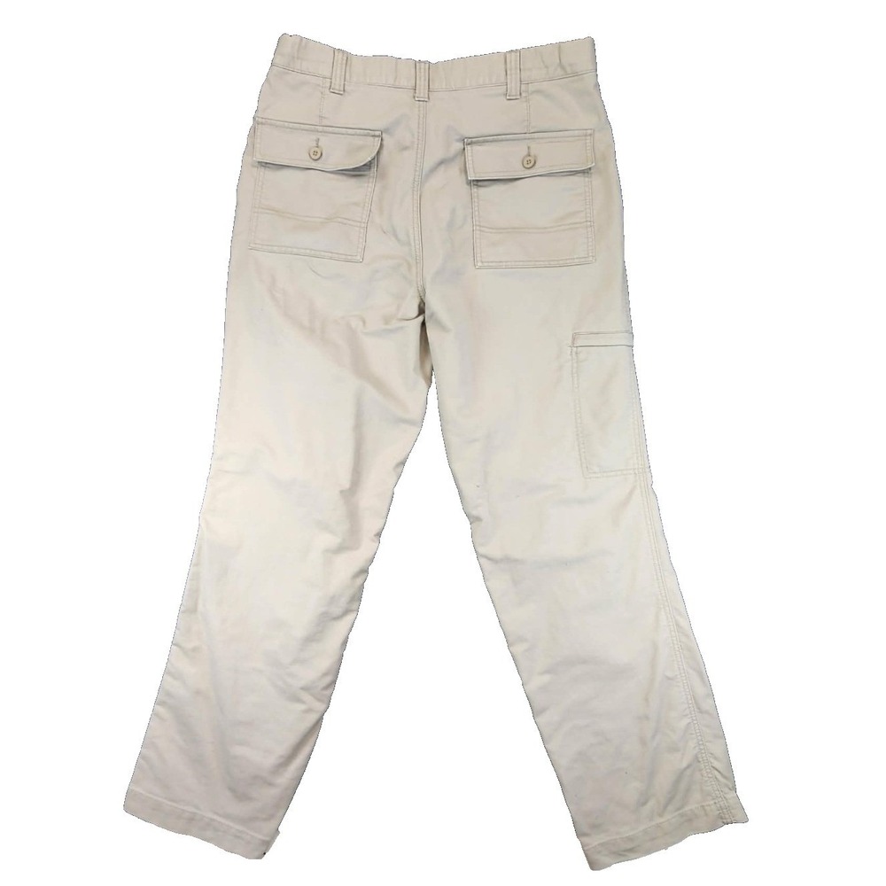 Dockers Cargo Pants Mens 34x32 Beige D3 Classic Fit Khaki Utility Chino - Picture 3 of 9